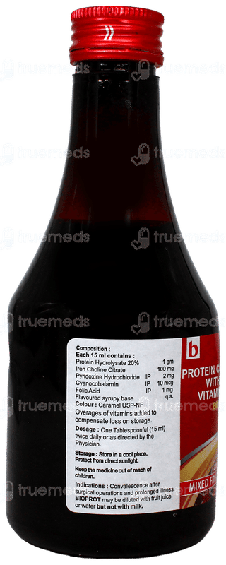 Bioprot Mixed Fruit Flavour Syrup 200Ml